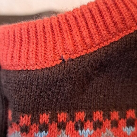 Hanna Andersson girls size 5 brown cardigan 3 button closure - Picture 8 of 8